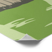 Everglades National Park Florida Egret  Poster (Hoek)