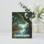 Everglades National Park Florida Mangrove Briefkaart (Staand voorkant)