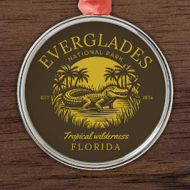 Everglades National Park Florida Metalen Ornament