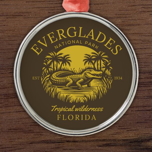 Everglades National Park Florida  Metalen Ornament