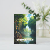 Everglades National Park Florida Reizen Briefkaart (Staand voorkant)