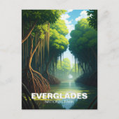 Everglades National Park Florida Reizen Briefkaart (Voorkant)