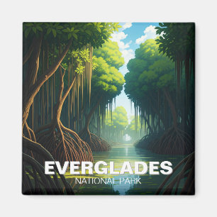 Everglades National Park Florida Reizen Magneet