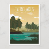 Everglades National Park Florida USA Travel Briefkaart (Voorkant)