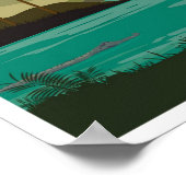 Everglades National Park Florida USA Travel Poster (Hoek)
