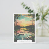 Everglades National Park, Florida, Verenigde State Briefkaart (Staand voorkant)