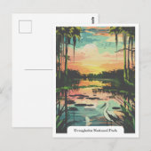 Everglades National Park, Florida, Verenigde State Briefkaart (Voorkant / Achterkant)