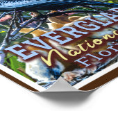 EVERGLADES NATIONAL PARK - FLORIDA VERENIGDE STATE POSTER (Hoek)