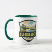 Everglades National Park Illustratie Reiskunst Mok (Links)