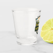 Everglades National Park Illustratie Reiskunst Shot Glas (Links)