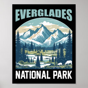 Everglades National Park Natuur Wandelen Buiten Tr Poster