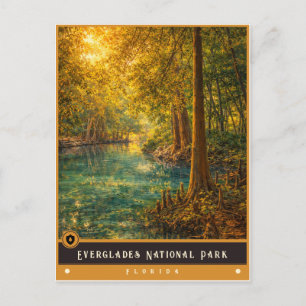 Everglades National Park   Oude ansichtkaart Briefkaart