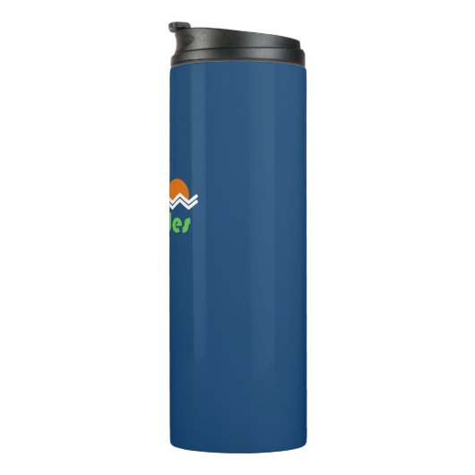 Everglades National Park Retro Thermosbeker (Geroteerd rechts)