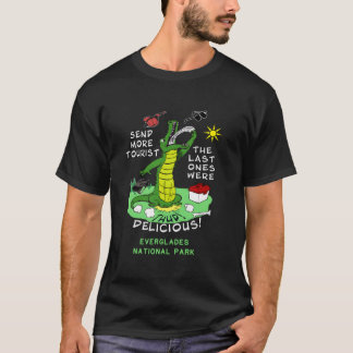 Everglades National Park Stuur Meer Toeristen Alli T-shirt