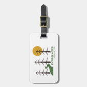 Everglades National Park Trail Bagagelabel (Voorkant verticaal)