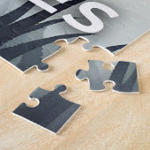 Everglades National Park | Watercolor Alligator Legpuzzel (Zijkant)