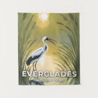 Everglades National Park | Waterverf Ooievaar