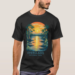 Everglades National Park - Zonsondergang met Allig T-shirt