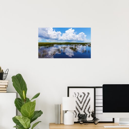 Everglades Natural Landscape Poster (Thuiskantoor)