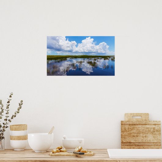 Everglades Natural Landscape Poster (Keuken)