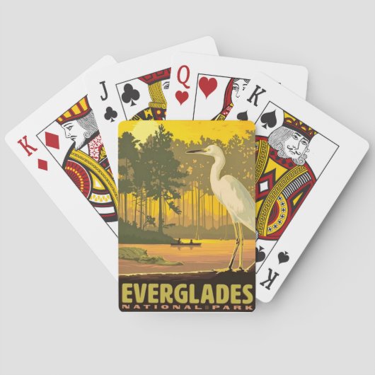 Everglades Park speelkaarten (Achterkant)