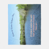 Everglades Schitterend Waterlandschap Fleece Deken (Voorkant)