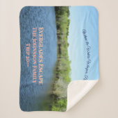 Everglades Sereniteit Sherpa Deken (Voorkant)