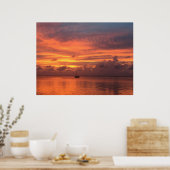 Everglades Sunset Poster (Keuken)