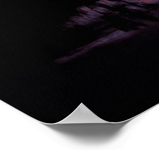 Everglades Sunset Poster (Hoek)