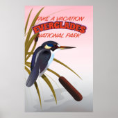 Everglades vintage-poster. poster (Voorkant)