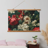 Everglow Noel Bloemen Botanisch Hangend Wandkleed (Slaapkamer)