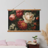 Everglow Noel Bloemen Botanisch Hangend Wandkleed (Slaapkamer)