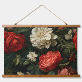 Everglow Noel Bloemen Botanisch Hangend Wandkleed