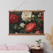 Everglow Noel Bloemen Botanisch Hangend Wandkleed (Slaapkamer)