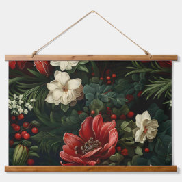 Everglow Noel Bloemen Botanisch Hangend Wandkleed