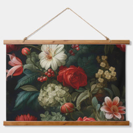 Everglow Noel Bloemen Botanisch Hangend Wandkleed