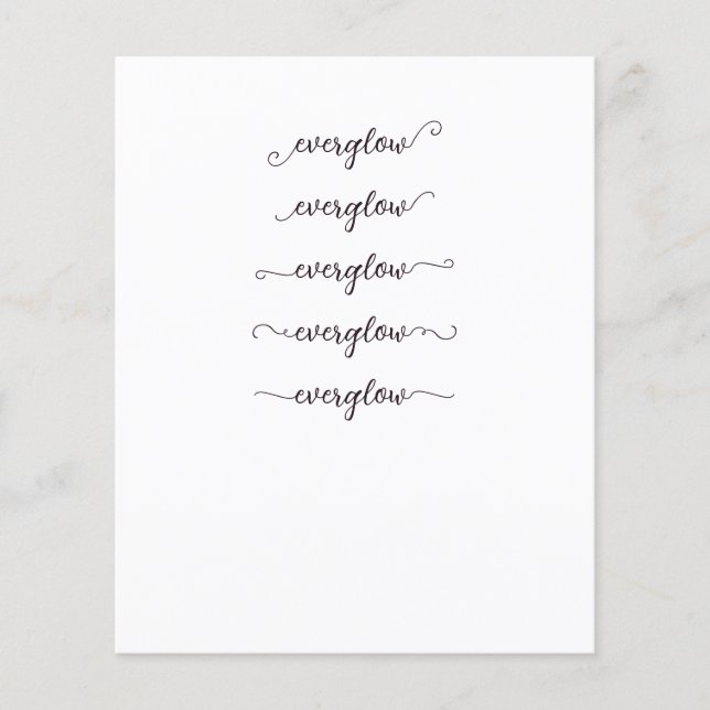 Everglow Swashes (Voorkant)