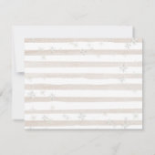 Evergreen Animal Winter Nederland Verjaardag Bedankkaart (Achterkant)