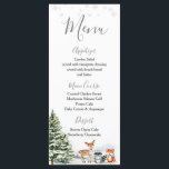 Evergreen Animal Winter Nederland Verjaardag Menu<br><div class="desc">Evergreen Animal Winter Onederland Verjaardagsmenu Kaart</div>