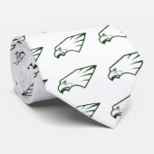 Evergreen Athletic Association Evergreen Eagles Un Stropdas (Opgerold)