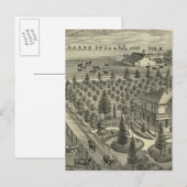 Evergreen Ave Boerderij Briefkaart (Voorkant / Achterkant)