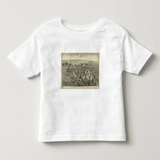Evergreen Ave Boerderij Kinder Shirts (Voorkant)