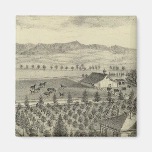 Evergreen Ave Boerderij Magneet