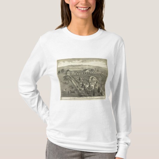 Evergreen Ave Boerderij T-shirt (Voorkant)