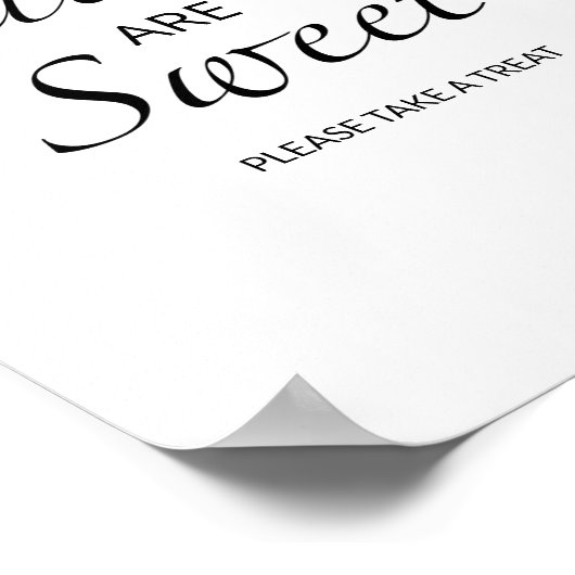 Evergreen Babies zijn een mooie verrader Poster (Hoek)