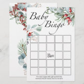 Evergreen baby bingo (Voorkant / Achterkant)
