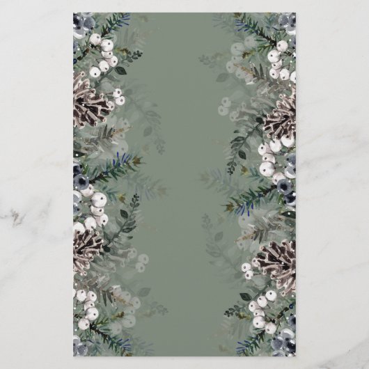 Evergreen baby bingo (Achterkant)