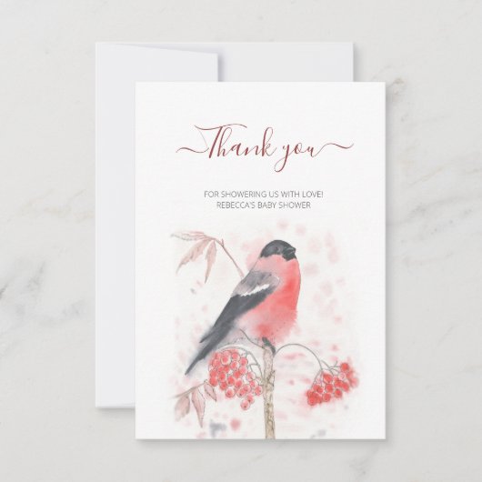 Evergreen Baby is koud buiten baby shower (Voorkant)