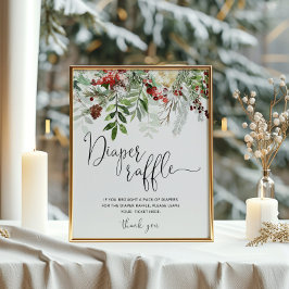 Evergreen Baby is koud buiten het luiercircuit Poster