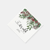 Evergreen Baby is koud buiten Servet (Hoek)